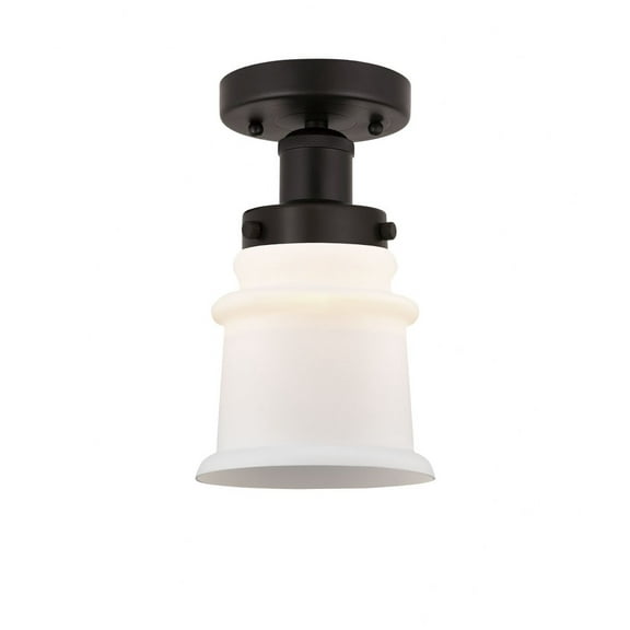 Innovations Lighting - Canton - 1 Light Semi-Flush Mount In Industrial