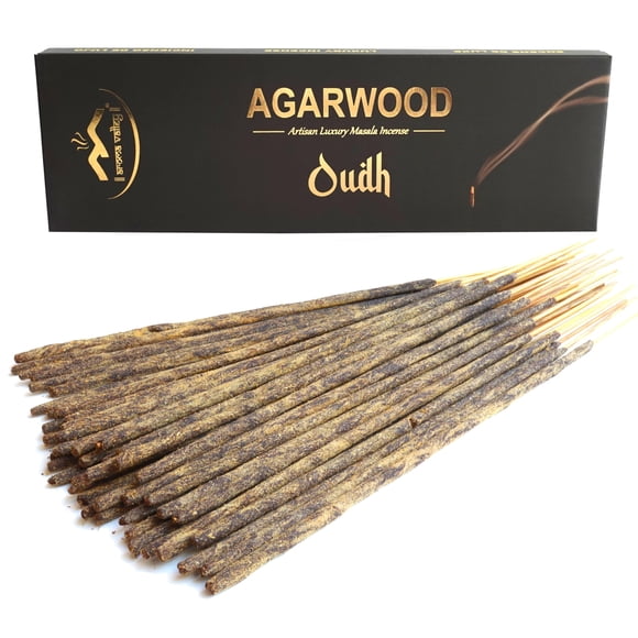 Varillas de incienso Aroma Valley Oud Agarwood Artisan Luxury, 50 g