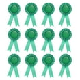 thumbnail image 1 of Unique Bargains Ruban de Récompense Vierge, Ruban Rosette Prix Honoraire Reconnaissance, Vert, Lot de 12, 1 of 5