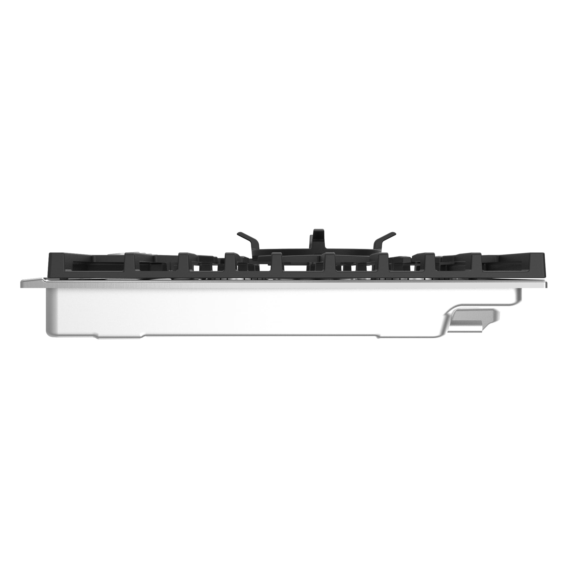 Cosmo 36 in. Vista Collection Drop-in Gas Cooktop with 5 Burners, Metal Knobs in Stainless Steel