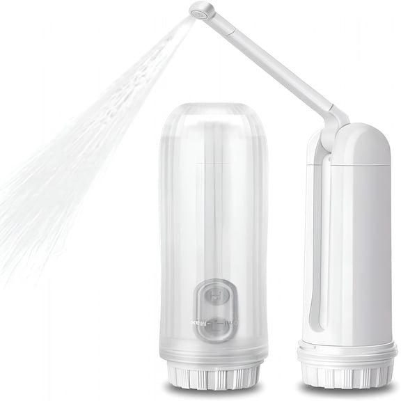 HIBIBUD 2026 New Portable Bidet Mini Foldable Handheld Electric Sprayer, for Travel, Personal Hygiene, Outdoor Use, Easy Cleaning, On-The-Go Freshness