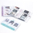 thumbnail image 4 of 120 Pockets Photocard Holder Book, Card Collector Album, Photo Storage Organizer with Stickers, Portable Small Album for Travel Game Cards Business Cards, 4 of 7