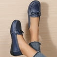 thumbnail image 2 of CHICVOMEY Cute Bow Flats for Women Loafers Business Casual Loafers Shoes with Arch Support Penny Loafers Slip On Dressy Shoes Comfort Flats for Walking&Work, 2 of 7
