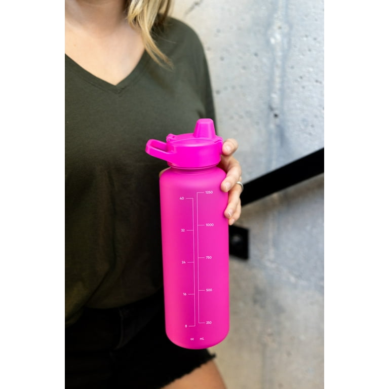 Simple Modern 32 fl oz Stainless Steel Summit Water Bottle with Silicone Straw Lid|Moonlight