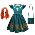 thumbnail image 5 of Nuevo disfraz de valiente Mérida para niñas, vestido de princesa de Halloween, disfraz de carnaval, fantasía para niños, fiesta de cumpleaños de Navidad, disfraz de cosplay, 5 of 5
