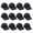 Black, variant on Black Youth Baseball Cap by Make Market â€“ Customizable Hat for Kids - Classic Athletic Style - One Size Fits Most - 12 Pack