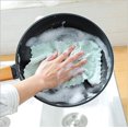 thumbnail image 3 of Dish Clothes, Microfiber Cleaning Kitchen Towel，Super Absorbent Coral Velvet Dishtowels, Nonstick Oil Washable Fast Drying(Color Random), 3 of 5
