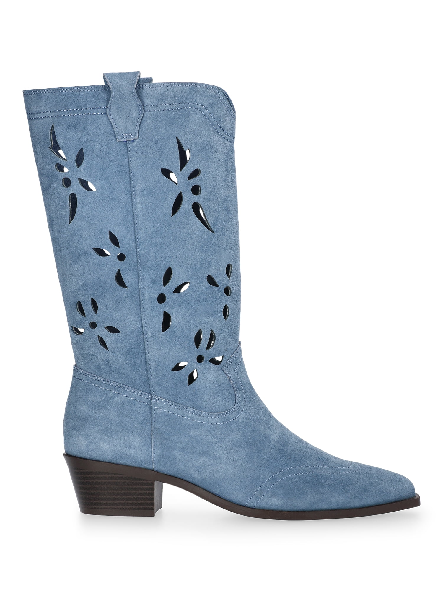 No Boundaries Women's Cut Out Western Boots