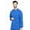 Royal, variant on Workwear Professionals Scrubs Warm Up Jacket for Men Snap Front Plus Size WW360, 3XL, Royal