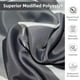 thumbnail image 5 of Stylishbed Cortina de Ducha Blanca y Negra y Gris Impermeable para Habitaciones húmedas, 180 x 180 cm, Cortinas de Ducha de poliéster Lavables con 12 Ganchos, 5 of 5