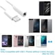 thumbnail image 5 of Adaptador de audio USB C a 3,5 mm, cable adaptador de USB tipo C a conector auxiliar para auriculares para smartphone, conversor de audio para auriculares manos libres [blanco], 5 of 5