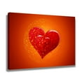 thumbnail image 2 of Love Hearts Canvas Poster Bedroom Decor Sports Landscape Office Room Decor Gift,Frame-style,12x18inch(30x45cm), 2 of 8