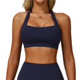 thumbnail image 1 of Sujetador deportivo  for mujer, cuello cuadrado, sin costuras, acolchado, for yoga, entrenamiento, camiseta sin mangas, 1 of 6