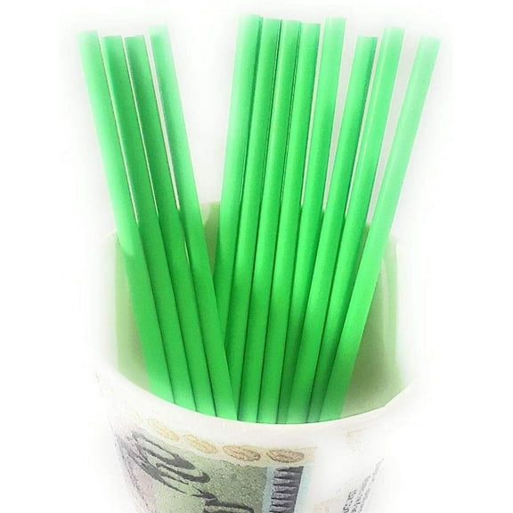 Weststone - 50pcs Plastic Lollipop sticks for Halloween party - 6" Green Sticks