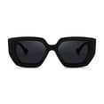 thumbnail image 2 of Gafas de Sol FEISEDY Sobredimensionadas Cuadradas con Montura Gruesa B4074, 2 of 8