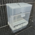 thumbnail image 3 of Automatic Bird Food Feeder No-Mess Parrot Feeder Parrot Food Dispenser for Cage, 3 of 10