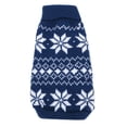 thumbnail image 3 of Christmas Pet Dog Puppy Snowflake Knit Sweater Hoody Clothes Costume  Gifts, 3 of 3