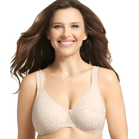 UPC 029442085284 product image for Women s Olga 35519 Lace Sheer Leaves Underwire Minimizer Bra (Butterscotch 38DD) | upcitemdb.com