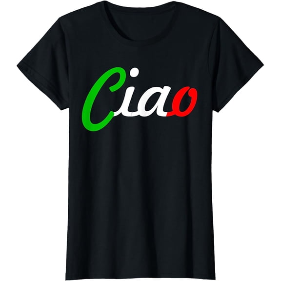 Ciao Italian Greeting Italy Lover Language Gift Tee T-Shirt