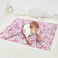 thumbnail image 2 of Pink Breast Cancer Blanket,Comfortable Soft Flannel Throw Blanket,All Season,Warm Lightweight Blankets for Sofa Bed Couch Living Room Chair,30"x40", 2 of 4