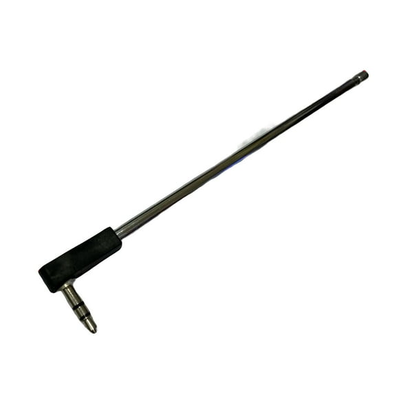 Antena telescópica retráctil de 3,5mm, reemplazo de receptor estéreo, de música, rango de frecuencia de 400-860MHz, antena de Radio para