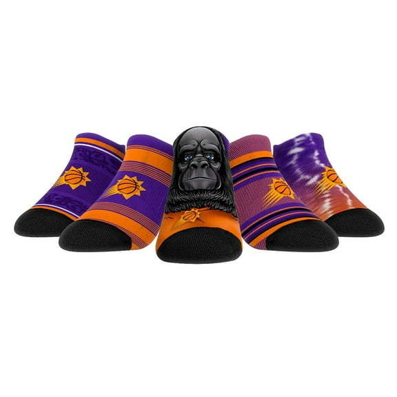Rock Em Socks Phoenix Suns Unisex Super Fan 5-Pack Low-Cut Socks