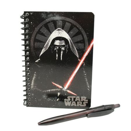 Star Wars The Force Awakens Kylo Ren Spiral Journal and Pen Set