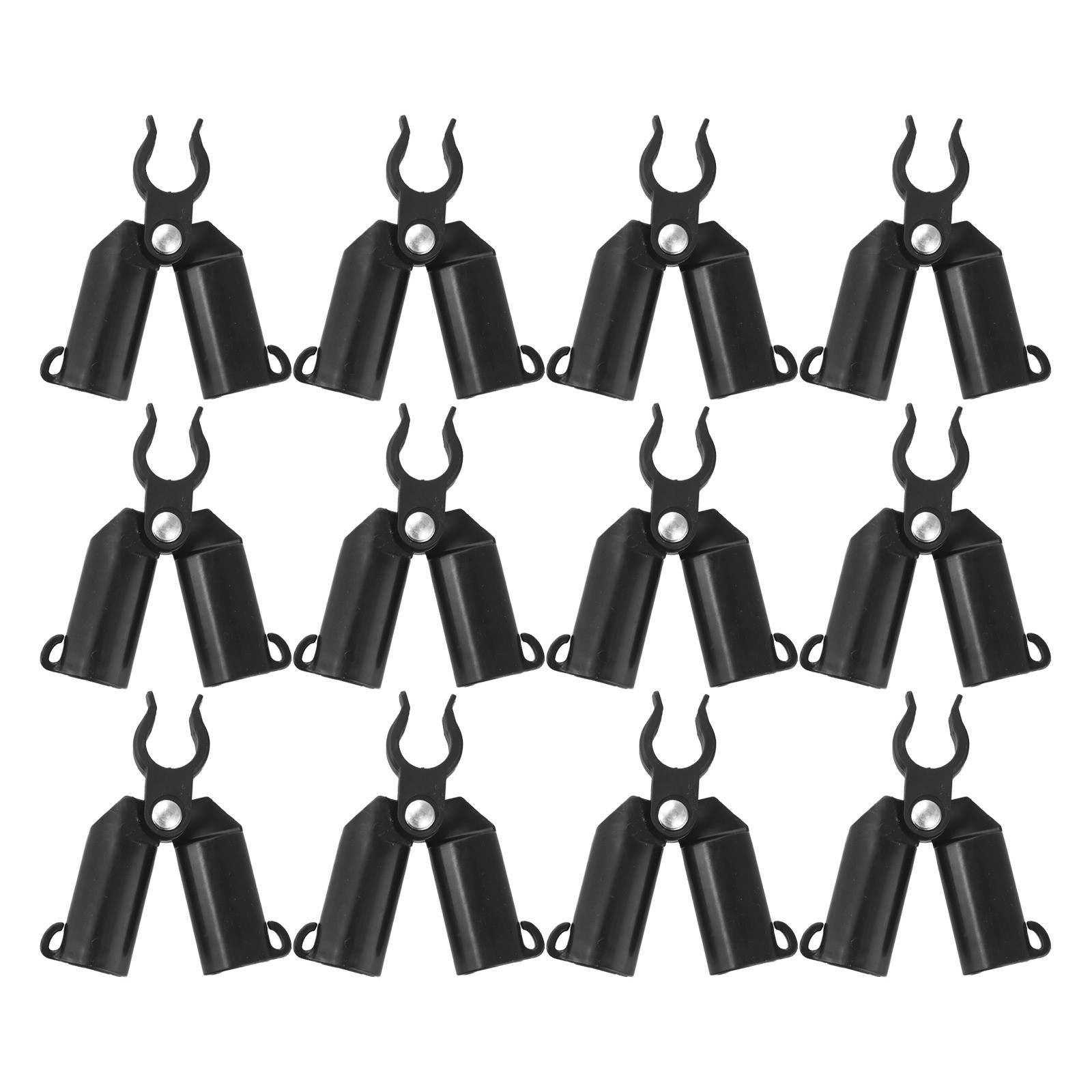 Siding Hooks for Hanging Outdoor 12X Garden Trellis Plant Awning Connector Joint Fixing Bracket for Tomato Cage 20Mm