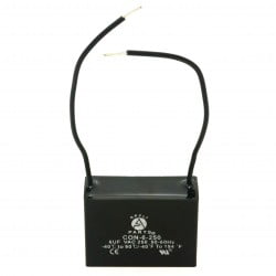 

Fan Capacitor 6 Mfd uf 250V 2 Wires