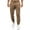 Coffee, variant on JTieacloth Mens Athletic Fit Pants Men's Casual Jogger Pants Elastic Waistband Solid Color Comfortable Running Sweatpants Lightweight Breathable Tapered Fit Black