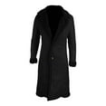 thumbnail image 4 of Winter Long Blend Overcoat Thick Warm Trench Coat Outerwear For Cold Weather Fashion Insulated Plus Size Jacket winter clothing for women, 4 of 4