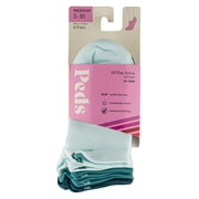 Peds Women's All Day Active No Show Socks, 6 Pairs