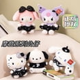 thumbnail image 3 of Sanrio serie moderna Kurome Melody Pacha perro Hello Kitty muñeco de peluche KT gato muñeca, 3 of 4