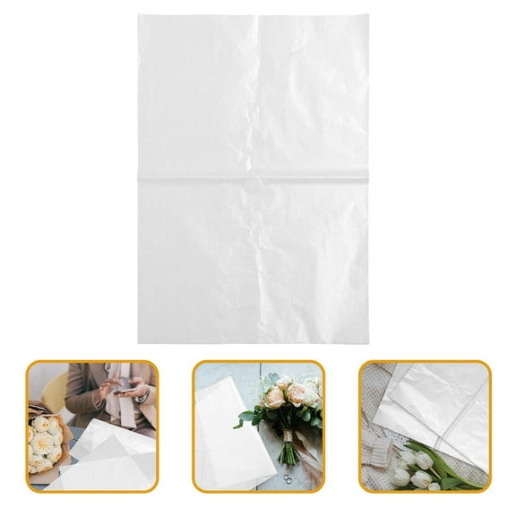 HOOWIFFY Creative White Wrapping Tissue Paper 20 Sheets Wrap for Presents and Crafts