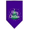 thumbnail image 5 of Christmas Dog Bandana, "Scribble Merry Christmas", 5 of 5