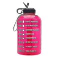 thumbnail image 1 of 3.78l Large Water Bottle Hydration With Motivational Time Marker Reminder, 1 of 1