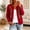 Red, variant on LEKODE womens cardigan sweaters Trendy Solid Oversized Soft Knit Button Up Sweater Cardigan women clothing Beige S