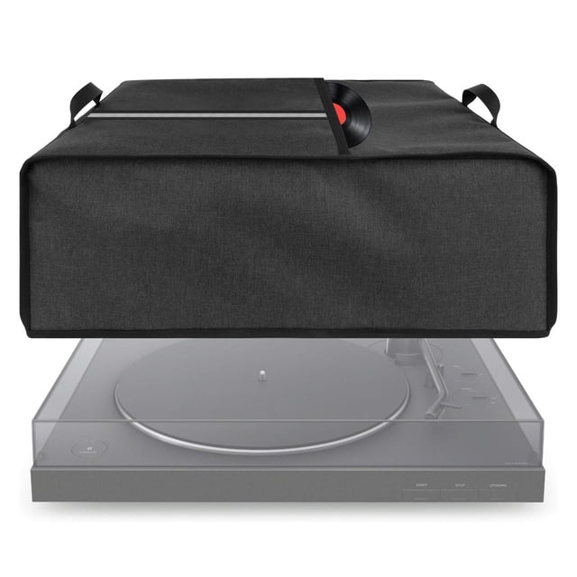 Funda Protectora Kingshion gris oscuro Compatible con Tocadiscos SL-Q300/SL-B250/SL-B260/SL-BD20/SL-
