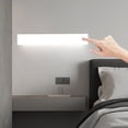 thumbnail image 1 of Feltree LED Motion Sensor Under Cabinet Light, Wireless USB Rechargeable Magnetic Adhesive Puck Light, Closet Kitchen Counter Light, Indoor Wardrobe Light, 1 of 7