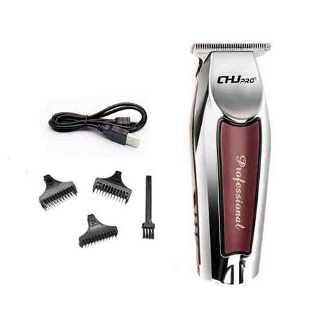 Cordless USB Professional Hair Clipper Trimmer, Electric Cutting Shaving Machine Beard Barber Razor For