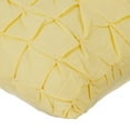 thumbnail image 2 of The HomeCentric Euro Sham Pillow Covers, Decorative Yellow Euro Size Pillowcases Pack of 2, 26x26 inch (65x65 cm) Linen European Sham&nbsp;Covers, Solid Color, Knots, Textured, Euro - Summer Brewery, 2 of 2