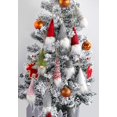 thumbnail image 4 of Juego de 10 adornos de gnomos colgantes para árboles de Navidad, gnomos de felpa hechos a mano suecos, adornos colgantes para el hogar de Santa Elf, decoración de vacaciones Xemadio CJWUS-1865, 4 of 6