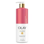 2X - Olay Nourishing Hydrating Body Lotion Pump with Hyaluronic Acid Scented - 17 fl oz