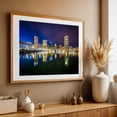 thumbnail image 5 of The Inner Harbor Skyline 02 - Baltimore Maryland Photography Cityscape Skyline Night Sky Architecture Harbor Unframed Wall Art Print 40 x 60 inches, 5 of 7
