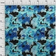 thumbnail image 3 of oneOone Velvet Medium Blue Fabric Tie Dye Quilting Supplies Print Sewing Fabric By The Yard 58 Inch Wide, 3 of 7