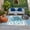 Blue, variant on Eucalyptus Gray Outdoor Rug 4x6 Ft, Non Slip Washable Area Rug, Stripes Bottle Flower Cactus Plant Patio Rugs Carpet Runner, Large Floor Mat for Indoor/Outdoor Deck Porch Camping