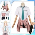 thumbnail image 2 of Disfraz de Ayase Saki para mujer y niña, disfraz de Fantasia Days with My Stepsister, uniforme para Halloween y carnaval, 2 of 5