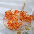 thumbnail image 4 of Burnt edge embroidered ball flower craftsmanship DIY simulation flower handmade materials hair accessories Hanfu matching home decoration fake flowers, 4 of 6
