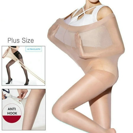 

Plus Size Ultra Elastic Tights Stockings Women Shaping Pantyhose Socks