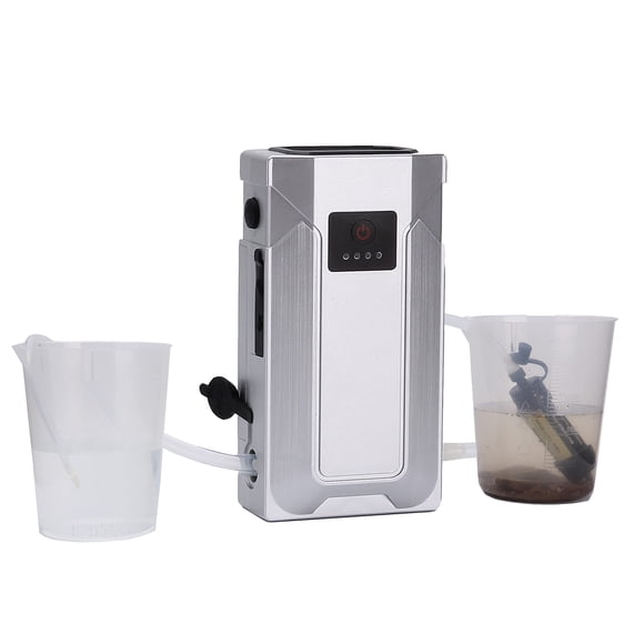 Bomba auxiliar con filtro de agua con pajita LACUCINO 5 en 1 1000 ml/min
